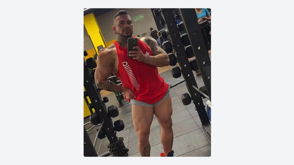 A los 22 años muere Fisicoculturista mientras entrenaba en el gimnasio