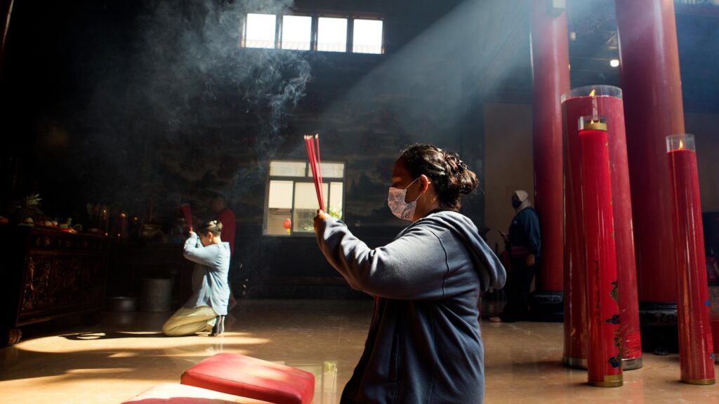 Lunar New Year prayers, robots and festivities usher in the Year of the Horse