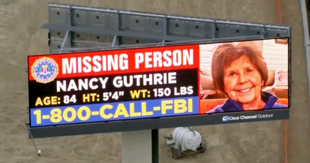 Nancy Guthrie case baffles ex-FBI agents